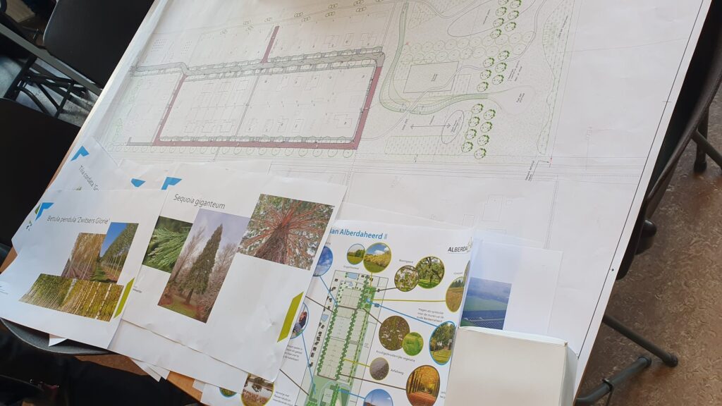 Detailinrichting groengebied